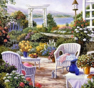 庭園 Painting - yxf038bE BTガーデン